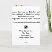 Kreise und Eingänge Karte (Rückseite)