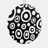 Kreise und Felder 01 Keramikornament (Links)