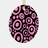 Kreise und Felder 02 - Rosa Keramikornament (Rechts)