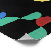 Kreise und Halbkreise | Sophie Taeuber-Arp | Poster (Ecke)