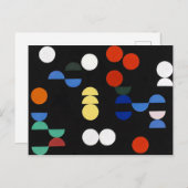 Kreise und Halbkreise | Sophie Taeuber-Arp | Postkarte (Vorne/Hinten)
