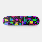 Kreise und Quadrate Skateboard (Horizontal)