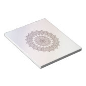 Kreise und Regenbogen Notizblock (angewinkelt)