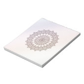 Kreise und Regenbogen Notizblock (Rotiert)