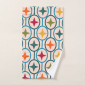 Kreise und Sterne Badhandtuch Set (Handtuch)