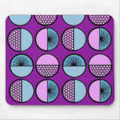 Kreise und Sterne Mousepad (Vorne)