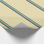 Kreise und Streifen Geschenkpapier (Ecke)