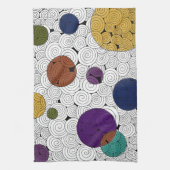 Kreise und Wirbel Küchentücher (Vertikal)