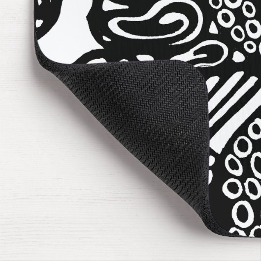 KREISE UND WIRBEL MOUSEPAD (Ecke)