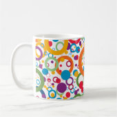 Kreise von Farben Kaffeetasse (Links)