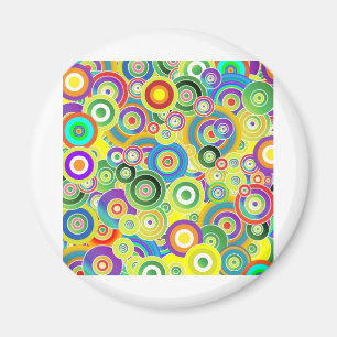 Kreise von Farben Magnet