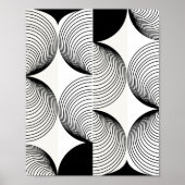 Kreise-Waveform: Poster der modernen Abstrakten Ku (Vorne)