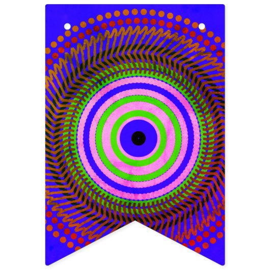 Kreise Wimpelkette (Zweite Fahne)