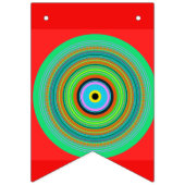 Kreise Wimpelkette (Dritte Fahne)