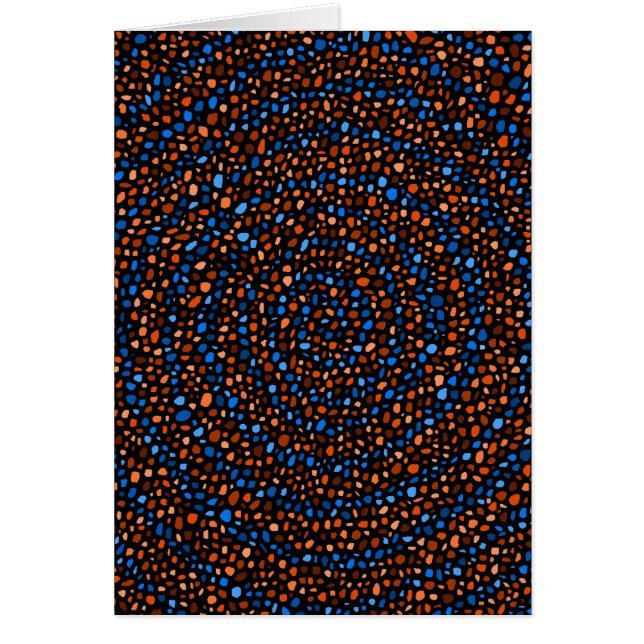 Kreise winden sich Digital-Kunst (Vorne)