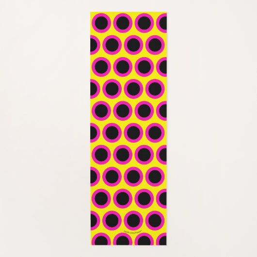Kreise Yogamatte (Vorderseite)