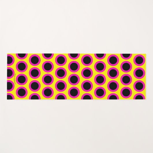 Kreise Yogamatte (Vorderseite (Horizontal))