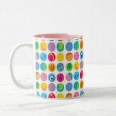 Kreise Zwei-Ton Tasse (Links)