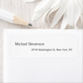 Kreisecke Schwarz-weiß Personalisiert (Insitu)