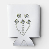 Kreisel verzweigen wie ein Baumzweig Dosenkühler (Rückseite)