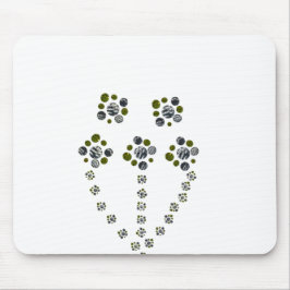 Kreisel verzweigen wie ein Baumzweig Mousepad