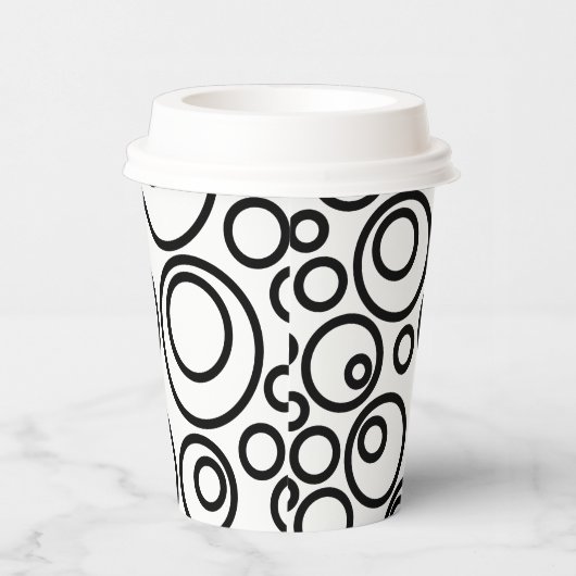 Kreiseldesign Pappbecher (Rechts)