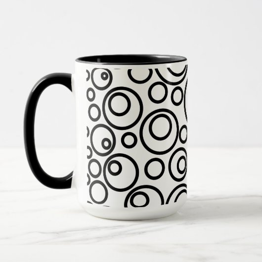 Kreiseldesign Tasse (Links)