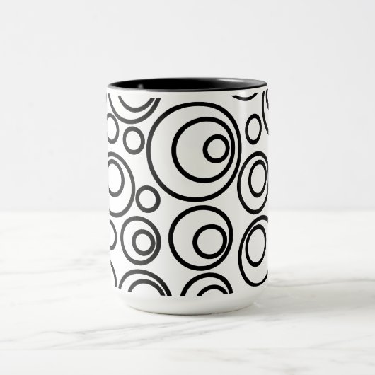 Kreiseldesign Tasse (Zentrum)