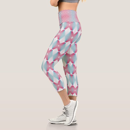 Kreiseldiamanten Capri Leggings (Links)