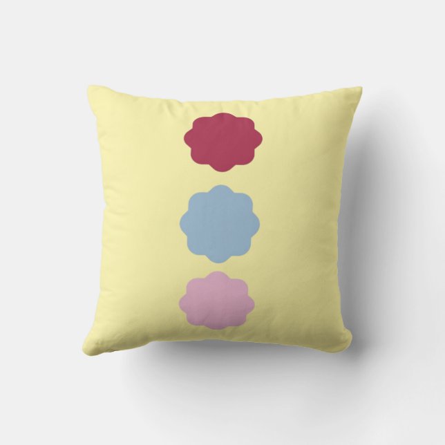 Kreiselwirbelkissen Kissen (Rückseite)