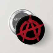 "kreisen Sie ein" Anarchiesymbol ein Button (Vorne & Hinten)