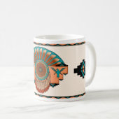 Kreisfedern Kaffeetasse (VorderseiteRechts)