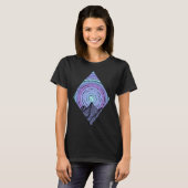 Kreisförmige Aurora T-Shirt (Vorne ganz)