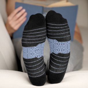 kreisförmige nahtlose Muster Socken
