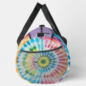 Kreisförmige Regenbogen-Tie-Dye-Monogramm-Personal Duffle Bag (Rechts)