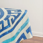 Kreisförmiges griechisches Windungs-Muster - Tischdecke (Beispiel)