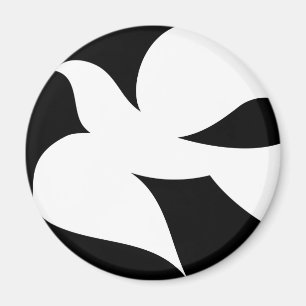 Kreisfriedenstaube Magnet