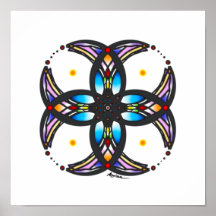 Kreisgestaltung aus Glas