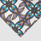 Kreisgestaltung aus Glas Seidenpapier (Ausschnitt)