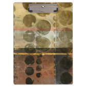 Kreisgrüne Tropfen Klemmbrett (Vorderseite)