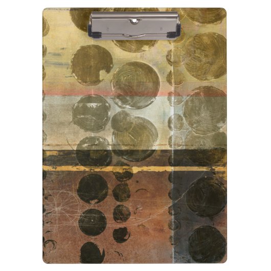 Kreisgrüne Tropfen Klemmbrett (Vorderseite)