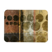 Kreisgrüne Tropfen Magnet (Horizontal)