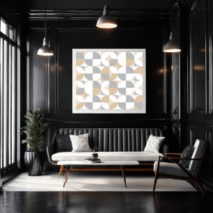 Kreislauf – Bauhaus-Stil Poster