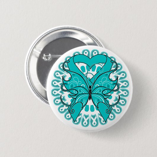 Kreislauf der Ovarialkarzinome Button (Vorne & Hinten)