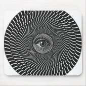 Kreislauf des Schwarzen und Weißen Auges Mousepad (Vorne)