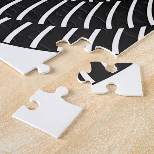 Kreislauf des Schwarzen und Weißen Auges Puzzle (Seite)