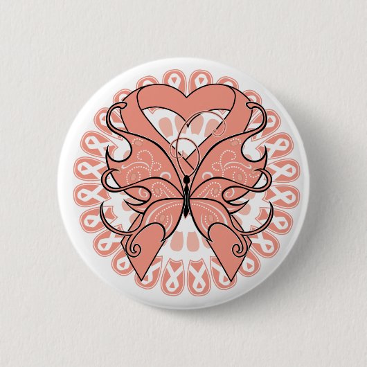 Kreislauf des Uteruskrebs Button (Vorderseite)