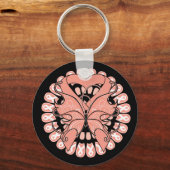 Kreislauf des Uteruskrebs Schlüsselanhänger (Vorderseite)