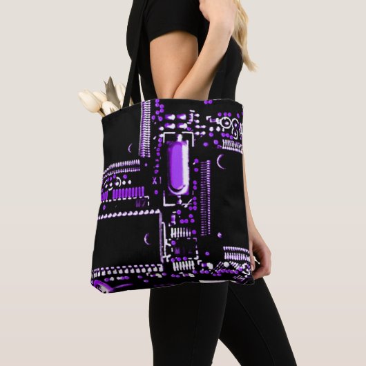 Kreislauf Lila 2 über den Totbeutel Tasche (Von Nahem)