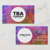 Kreislauf - unter dem Meer Visitenkarte (Vorne/Hinten)